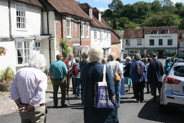 In the historic High Street